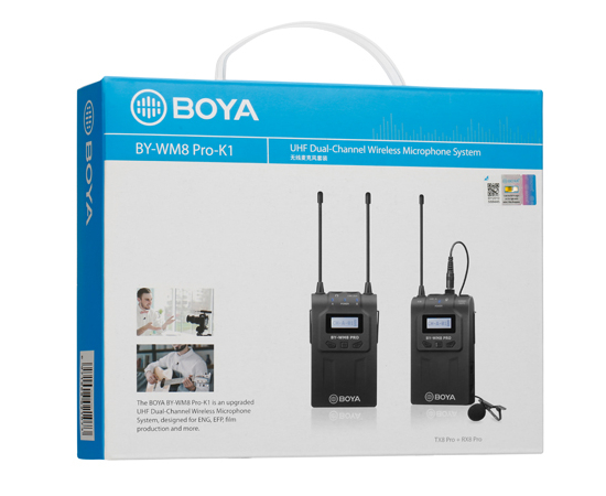 Беспроводная микрофонная система Boya BY-WM8 Pro-K1