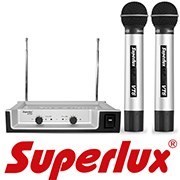 Новое поступление от производителя SUPERLUX: высококачественные наушники, микрофоны и радиосистемы! Новое поступление от производителя SUPERLUX: высококачественные наушники, микрофоны и радиосистемы!