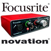 Новое поступление звуковых карт Focusrite и контроллеров Novation ! Новое поступление звуковых карт Focusrite и контроллеров Novation !