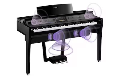 Цифрове піаніно YAMAHA Clavinova CVP-909 (Black) - купить в Одессе