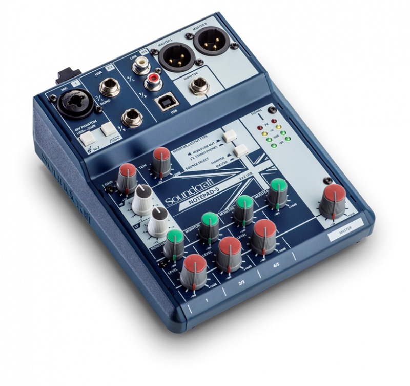 Soundcraft Notepad-5