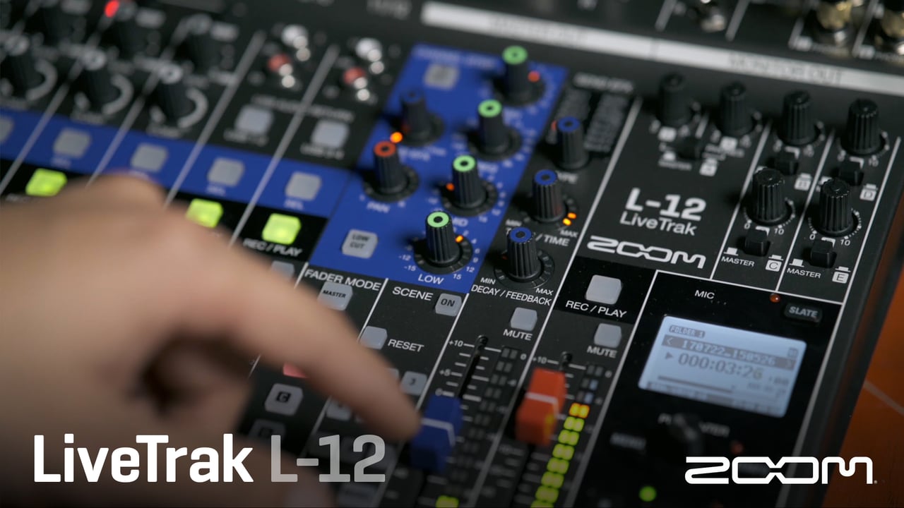 Zoom LiveTrak L-12