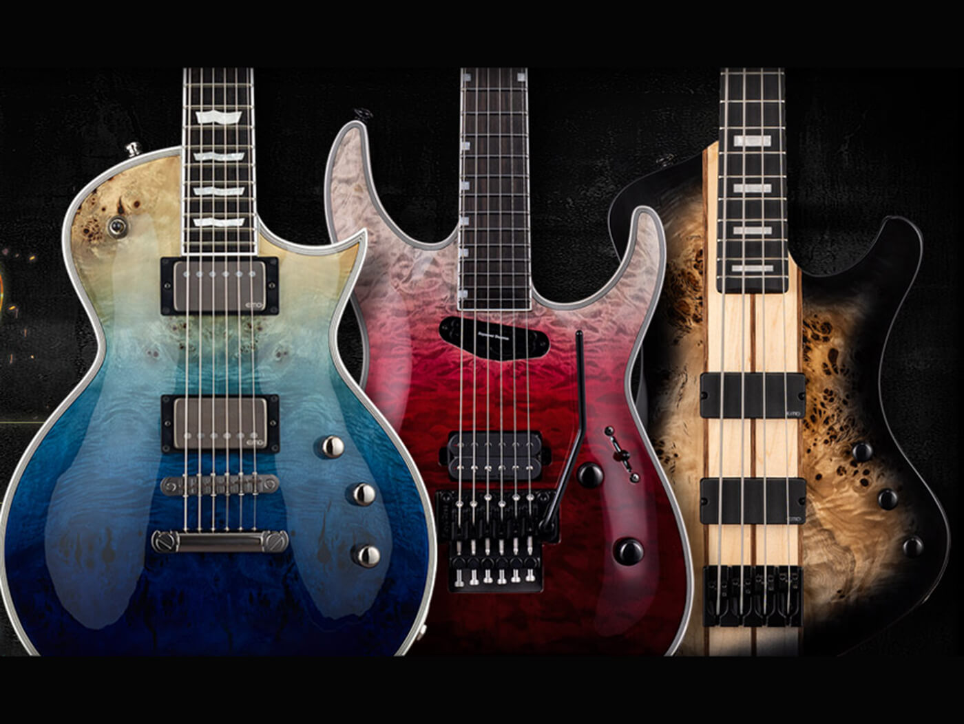 Новинка от ESP: гитары ESP E-II!