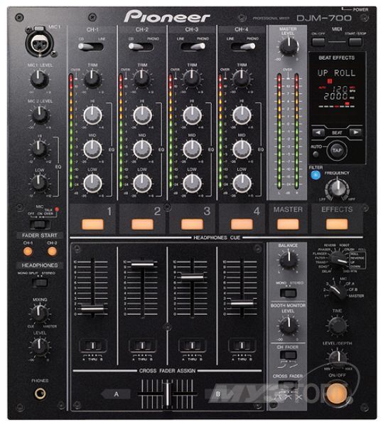Купить 4-канальный микшерный Пульт Pioneer DJM-700 K (S) - купить
