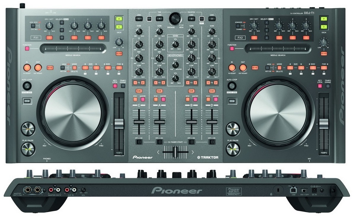 DDJ-T1 コントローラー DDJ-T1 (zarchiwizowane) Kontroler DJ dla
