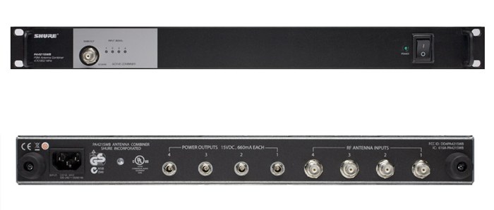 Антенный сплиттер SHURE PA421SWB - купить в Одессе, Киеве, Украине ...