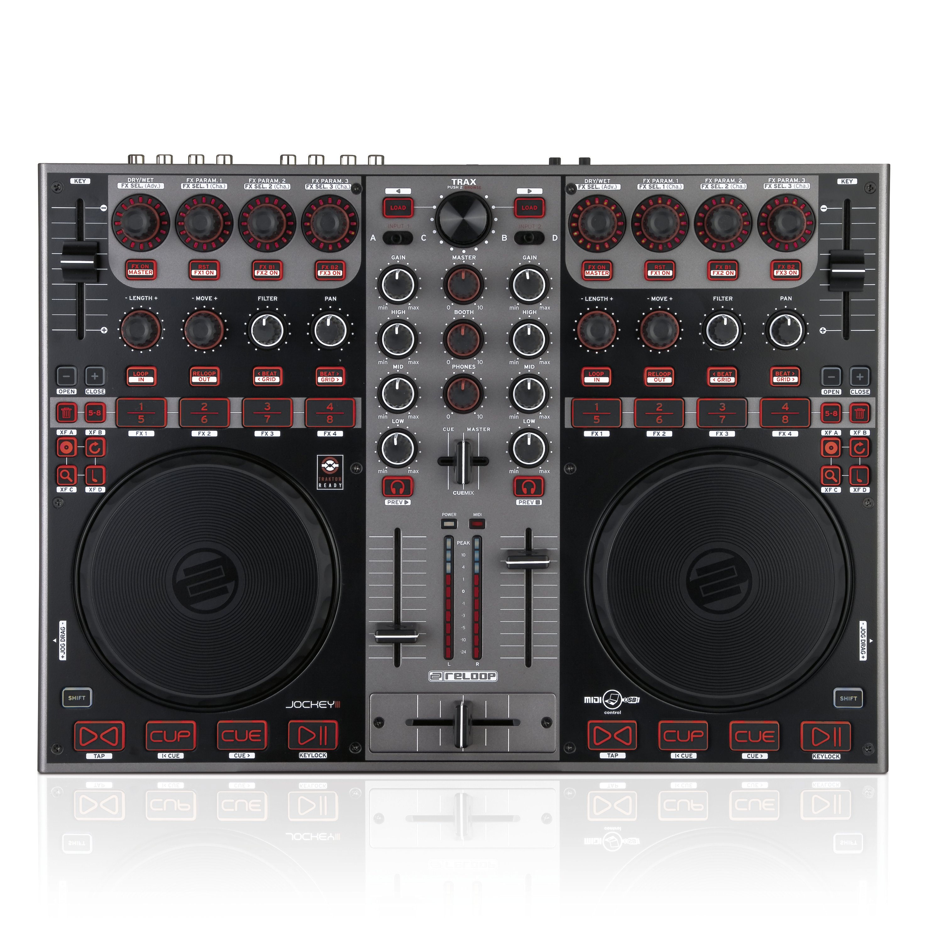 MIDI контроллер Reloop Jockey 3 Master Edition - купить в Одессе, Киеве,  Украине | Артикул 53413 - 4Club