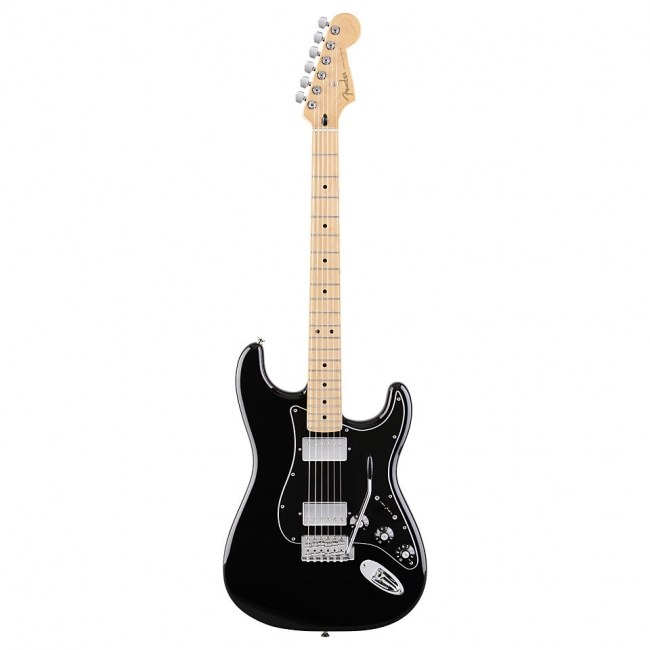 ギター Fender Black top Stratocaster Электрогитара FENDER Blacktop Stratocaster® HH - MN - Black