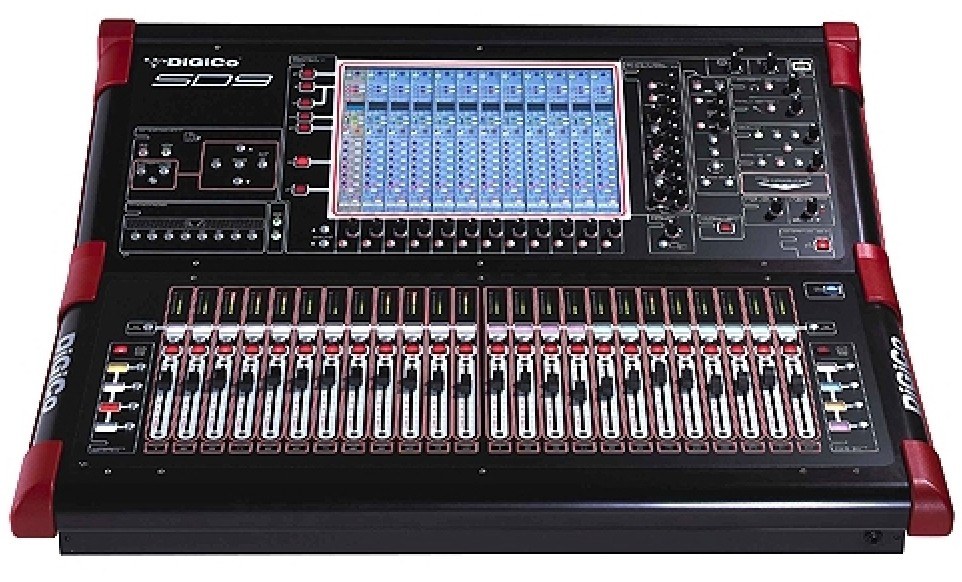 Микшерная консоль DiGiCo X-SD9-WS1P - купить в Одессе, Киеве, Украине ...
