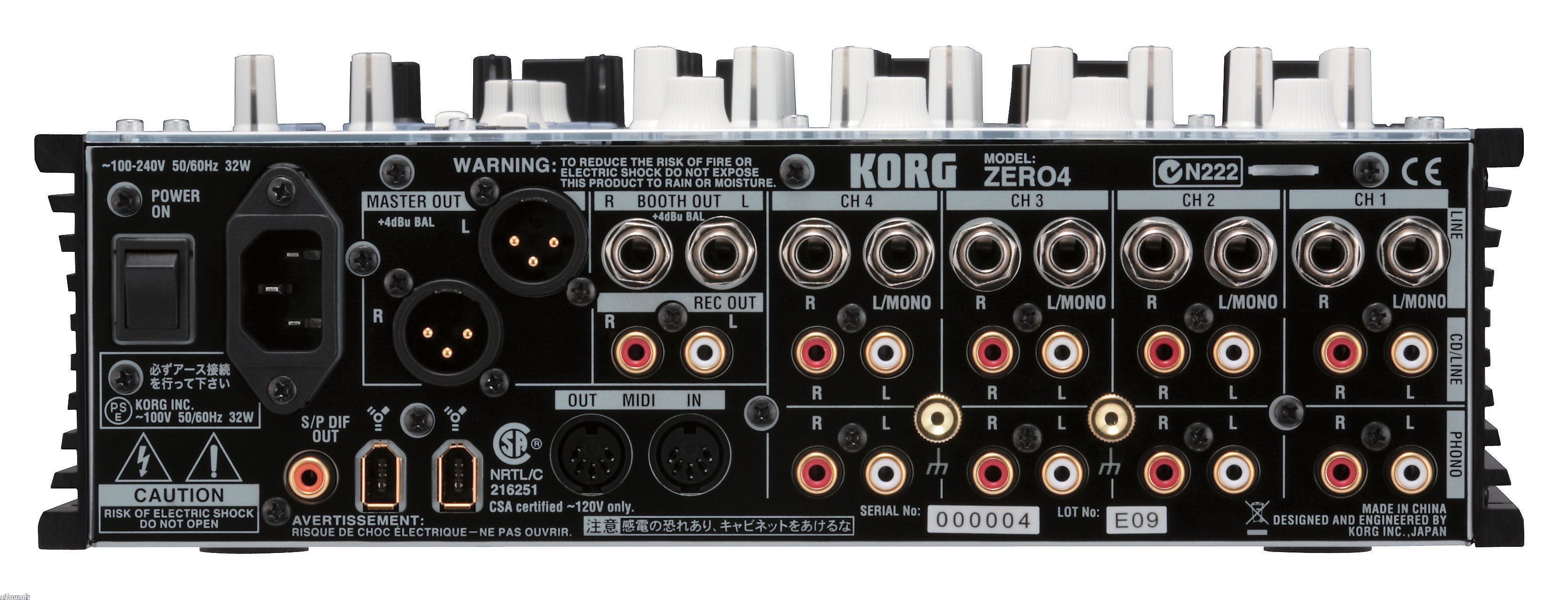 KORG コルグ ZERO4 DJミキサー 高額買取実施中!!】KORG コルグ DJミキサー ZERO4 | 楽器買取