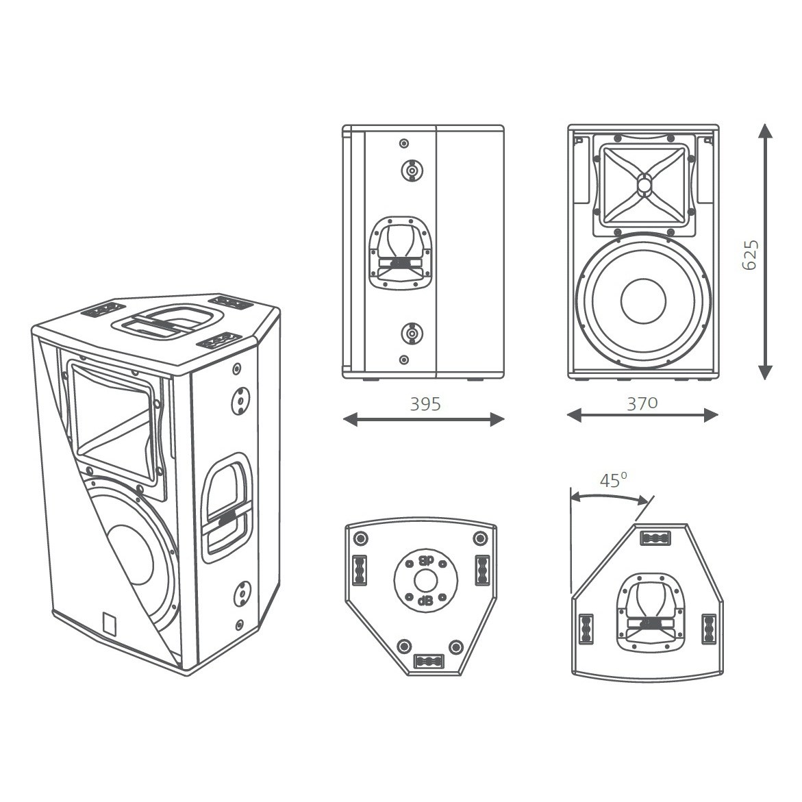 Активная акустическая система dB Technologies DVX D12 HP - купить в ...