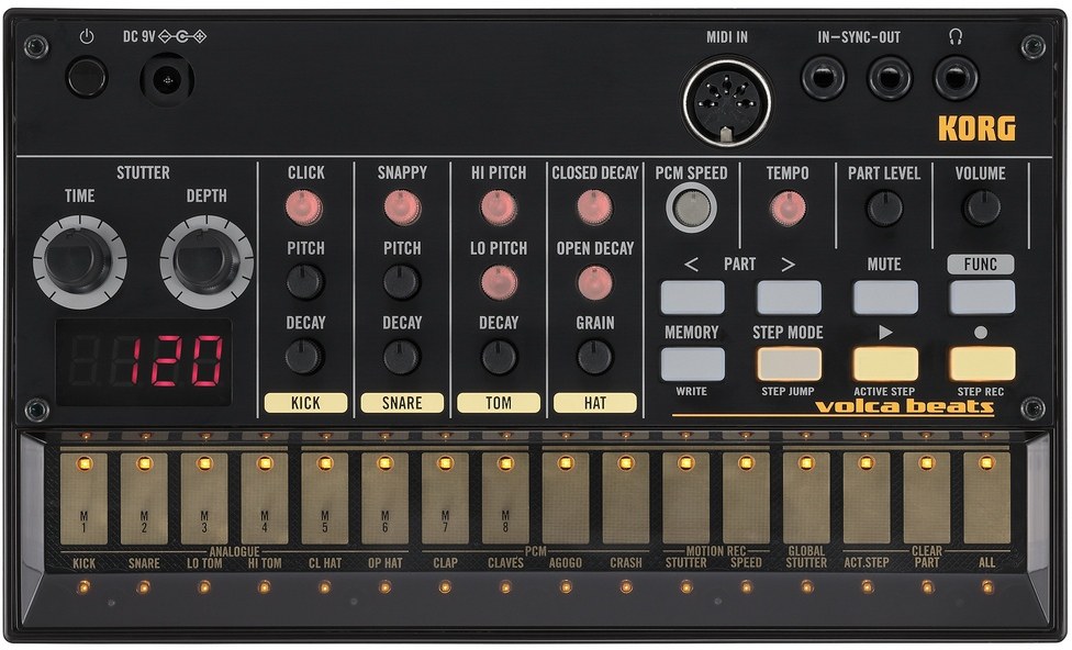 Аналоговая драм-машина KORG VOLCA-BEATS - купить в Одессе, Киеве ...