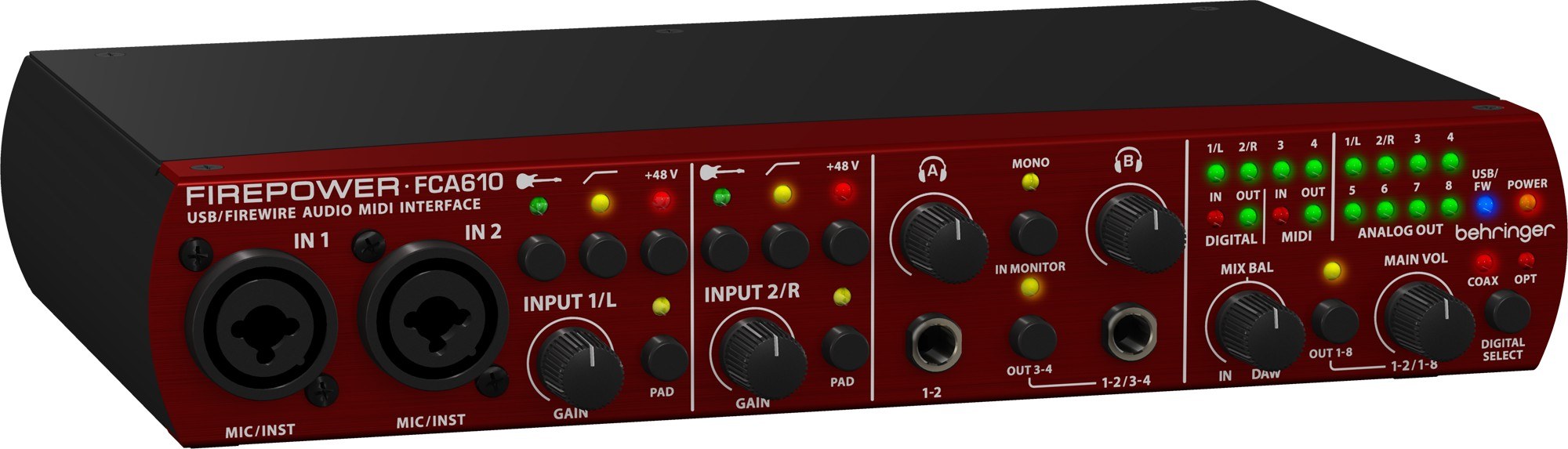 Аудиоинтерфейс Behringer FCA610 - купить в Одессе, Киеве, Украине ...
