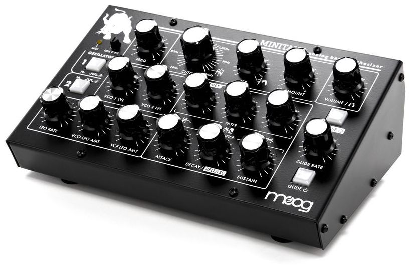 Аналоговый басовый синтезатор MOOG MINITAUR REV. 2.0 TBP-002 - купить в ...