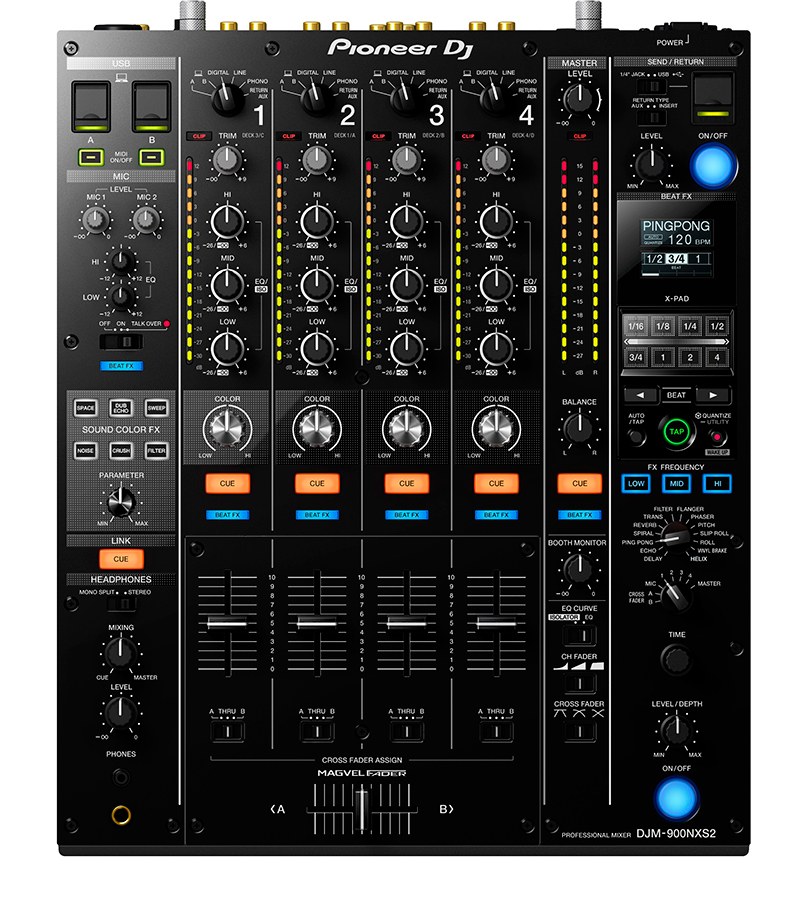 4-х канальный DJ-микшер Pioneer DJM-900NXS2 - купить в Одессе