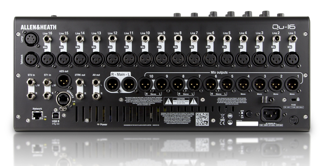 Цифровой микшер ALLEN & HEATH QU-16 - купить в Одессе, Киеве