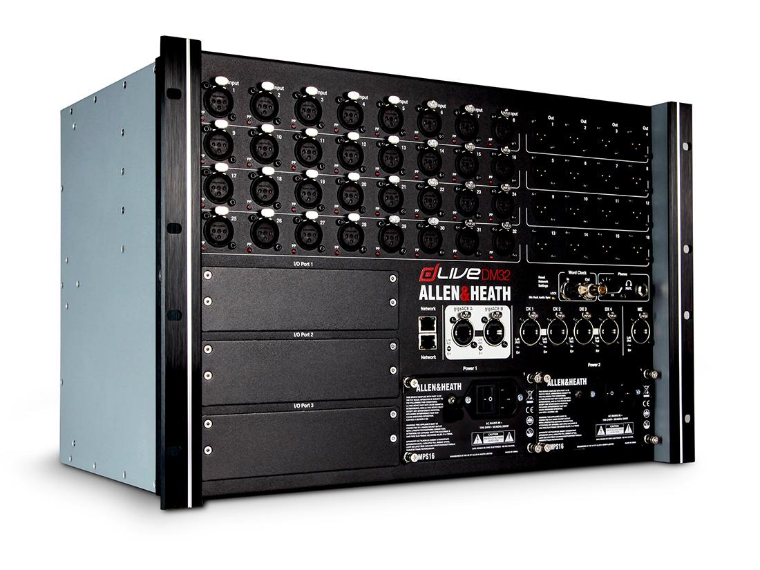 Микшерный рэк системы Allen Heath dLiveDM32 купить в Одессе, Киеве