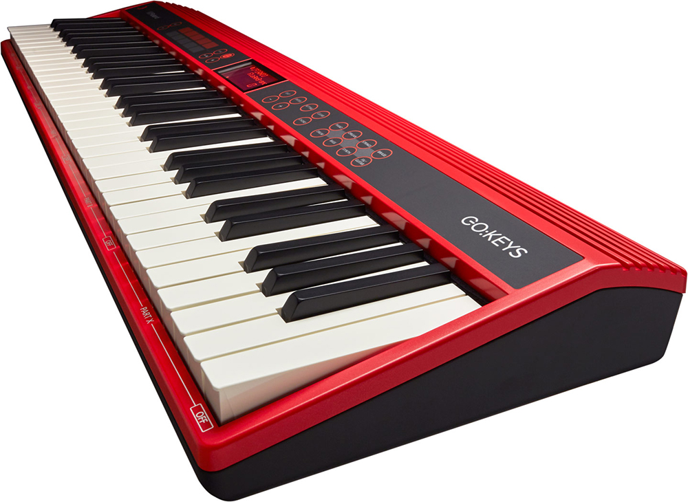Roland GO:KEYS 61鍵 赤 Портативный синтезатор ROLAND GO:KEYS GO-61K - купить в Одессе