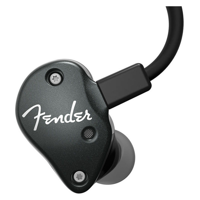 Ушные мониторы FENDER FXA6 IN-EAR MONITORS METALLIC BLACK - купить в ...
