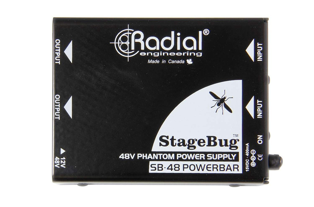 Источник фантомного питания Radial StageBug SB-48 Phantom - купить в ...