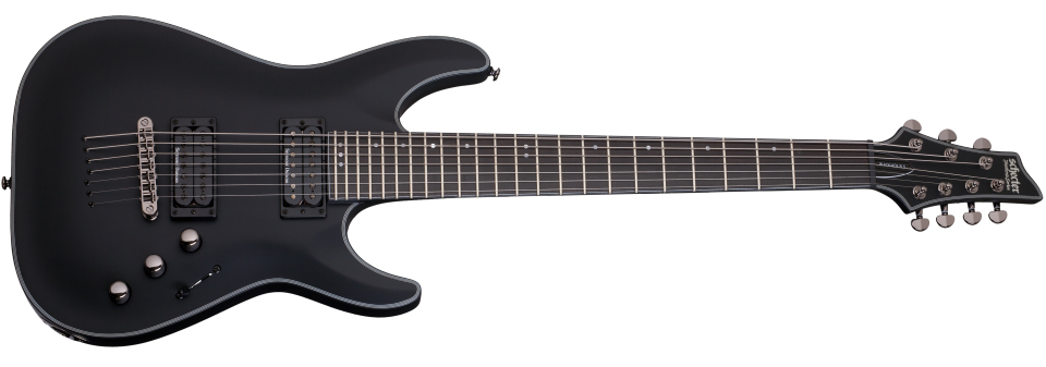 Семиструнная электрогитара SCHECTER BLACKJACK SLS C-7 P SBK