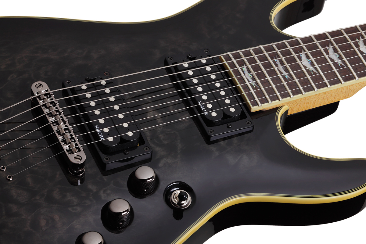 Семиструнная электрогитара SCHECTER OMEN EXTREME-7 STBLK - купить в ...