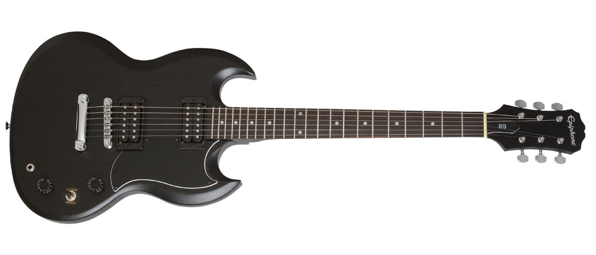 Электрогитара EPIPHONE SG SPECIAL VE EBONY EGSVEBVCH1 - купить в