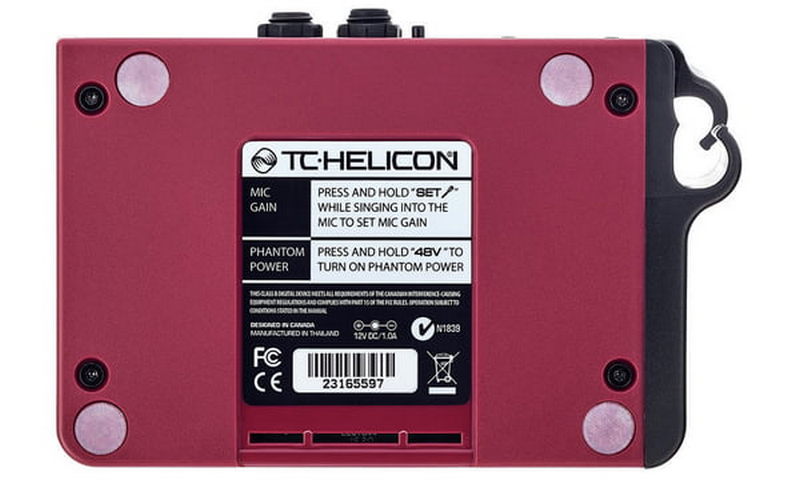 Процессор эффектов для вокала и акустической гитары TC Helicon