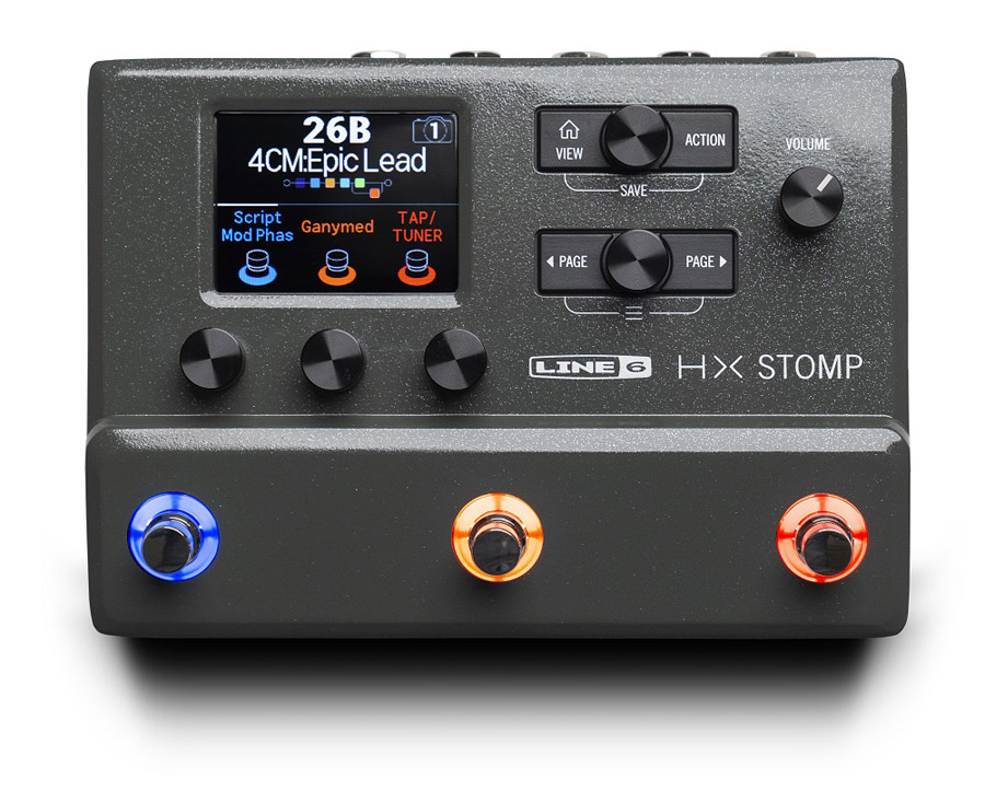 Как звучит процессор line 6 hx stomp с di box