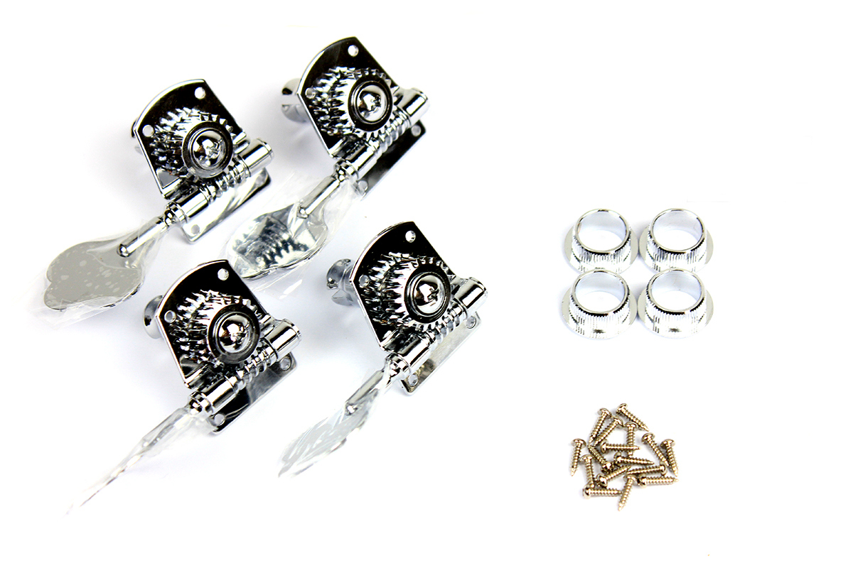 Колки для бас-гитары FENDER BASS TUNING MACHINES STANDARD-HIGHWAY ONE  SERIES CHROME (4) - купить в Одессе, Киеве, Украине | Артикул 141845 - 4Club