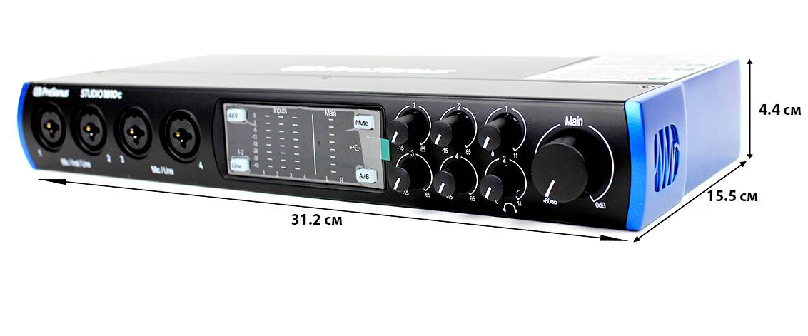 Звуковая карта presonus studio 24c обзор