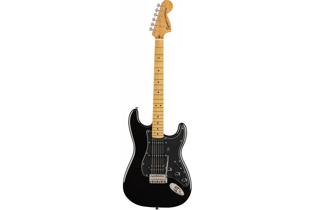 Squier by Fender Stratocaster ブラック Электрогитара SQUIER by FENDER CLASSIC VIBE '70s STRATOCASTER HSS