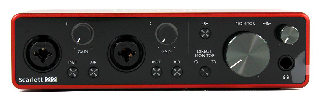 Звуковая карта focusrite 2i2 3rd gen