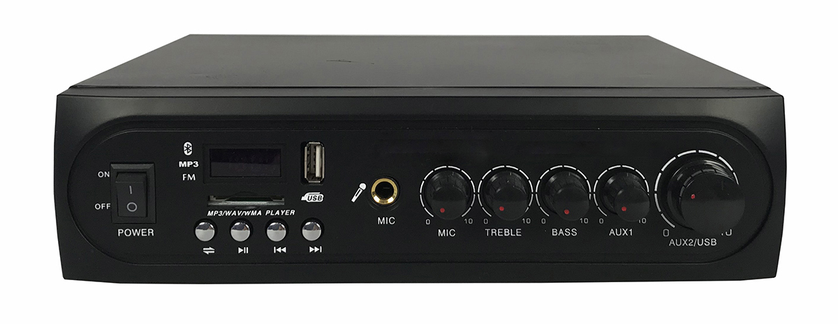 Трансляционный усилитель BIG PA60 MP3/FM/BT REMOTE - купить в Одессе ...