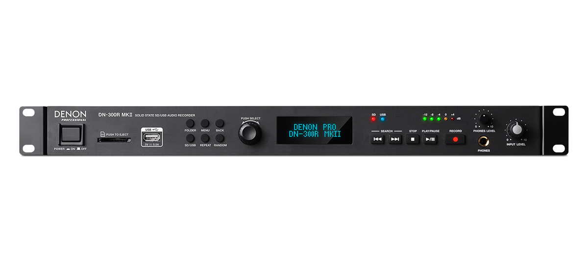 USB / SD проигрыватель Denon PRO DN300RMKII - купить в Одессе, Киеве ...