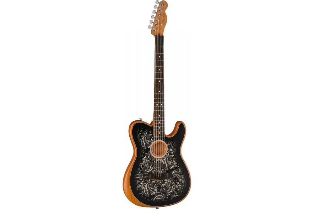 Гибридная полуакустическая электрогитара FENDER AMERICAN