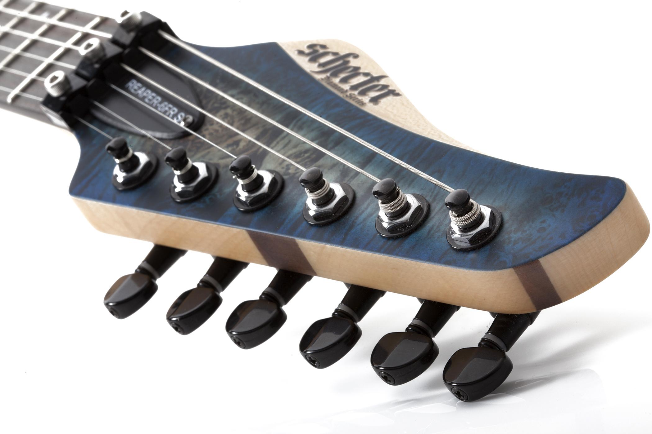 Электрогитара SCHECTER REAPER-6 FR S Satin Sky Burst - купить в