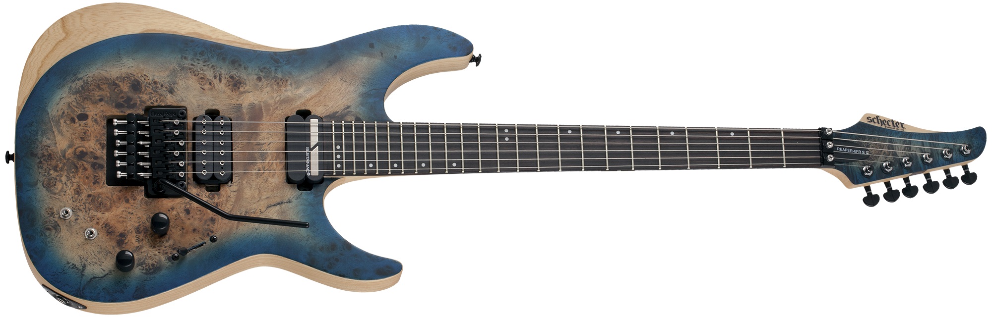 Электрогитара SCHECTER REAPER-6 FR S Satin Sky Burst - купить в