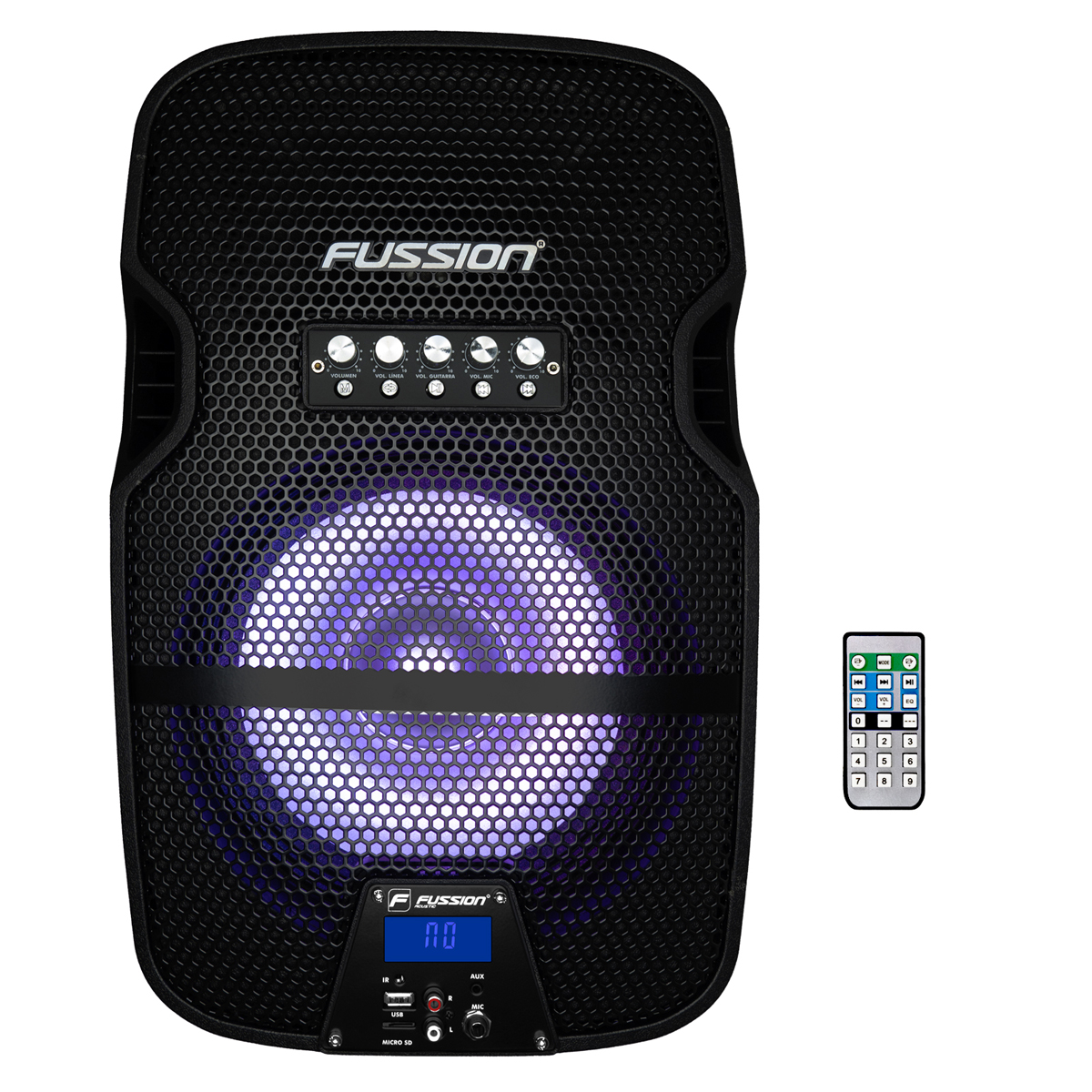 Активная акустическая система BIG FUSSION15A300W MP3/FM/BT - купить в ...