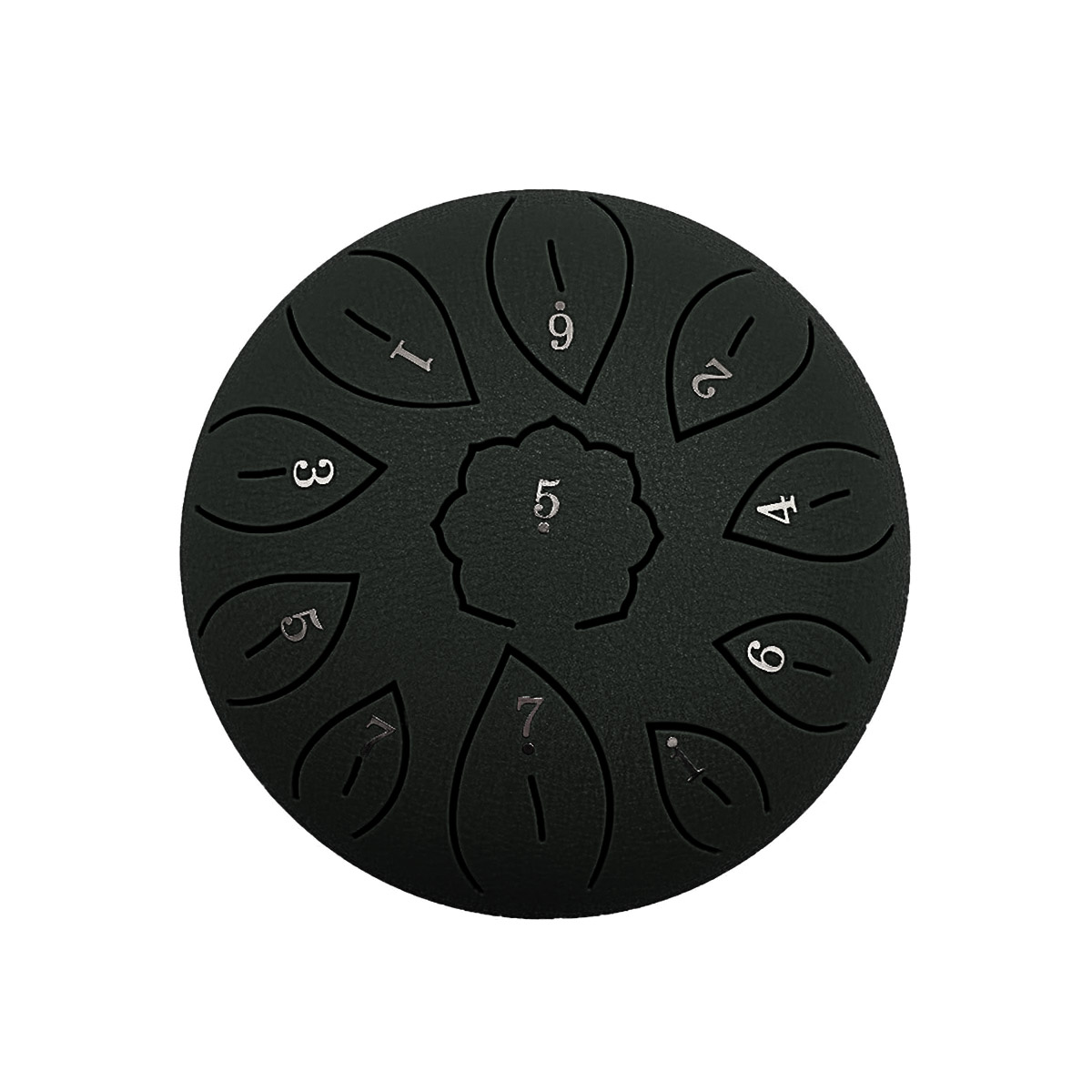 FZONE STD8I11N Black STEEL TONGUE DRUM fzone-std8i11n-black-steel-tongue-drum