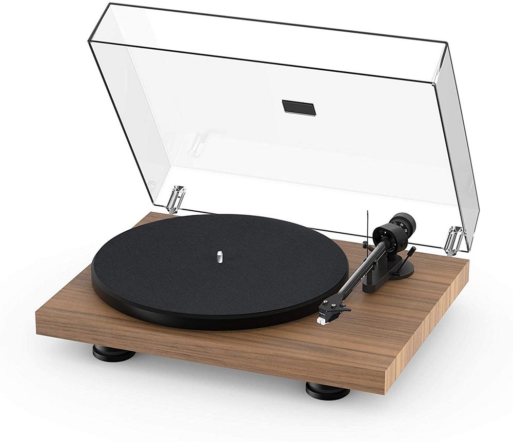 Виниловый проигрыватель Pro-Ject Debut Carbon EVO 2M-Red Satin Walnut ...