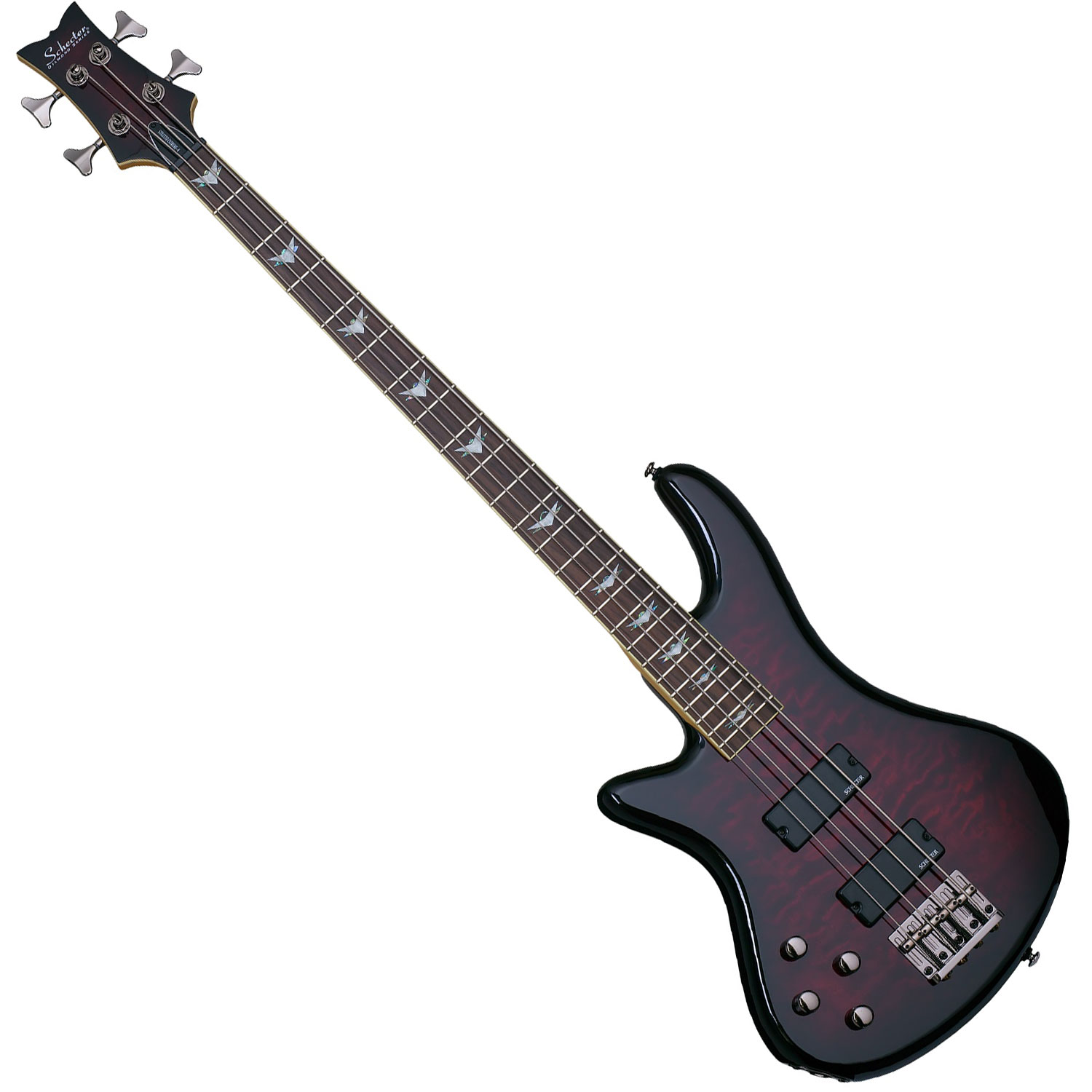 Левосторонняя бас-гитара SCHECTER STILETTO EXTREME-4 BCH L/H - купить в ...