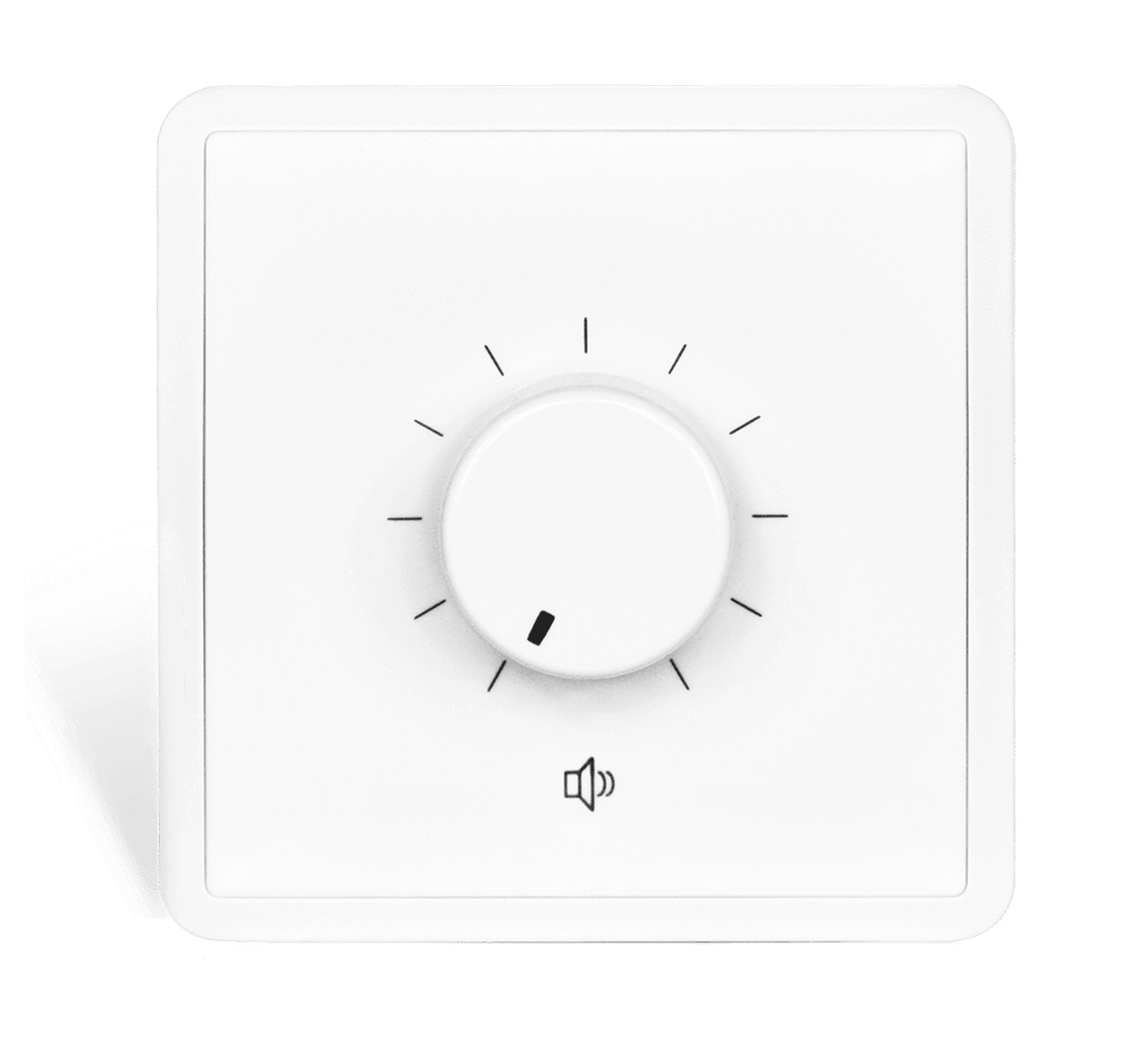 Настенный регулятор громкости AUDAC VC3102/W - купить в Одессе, Киеве ...
