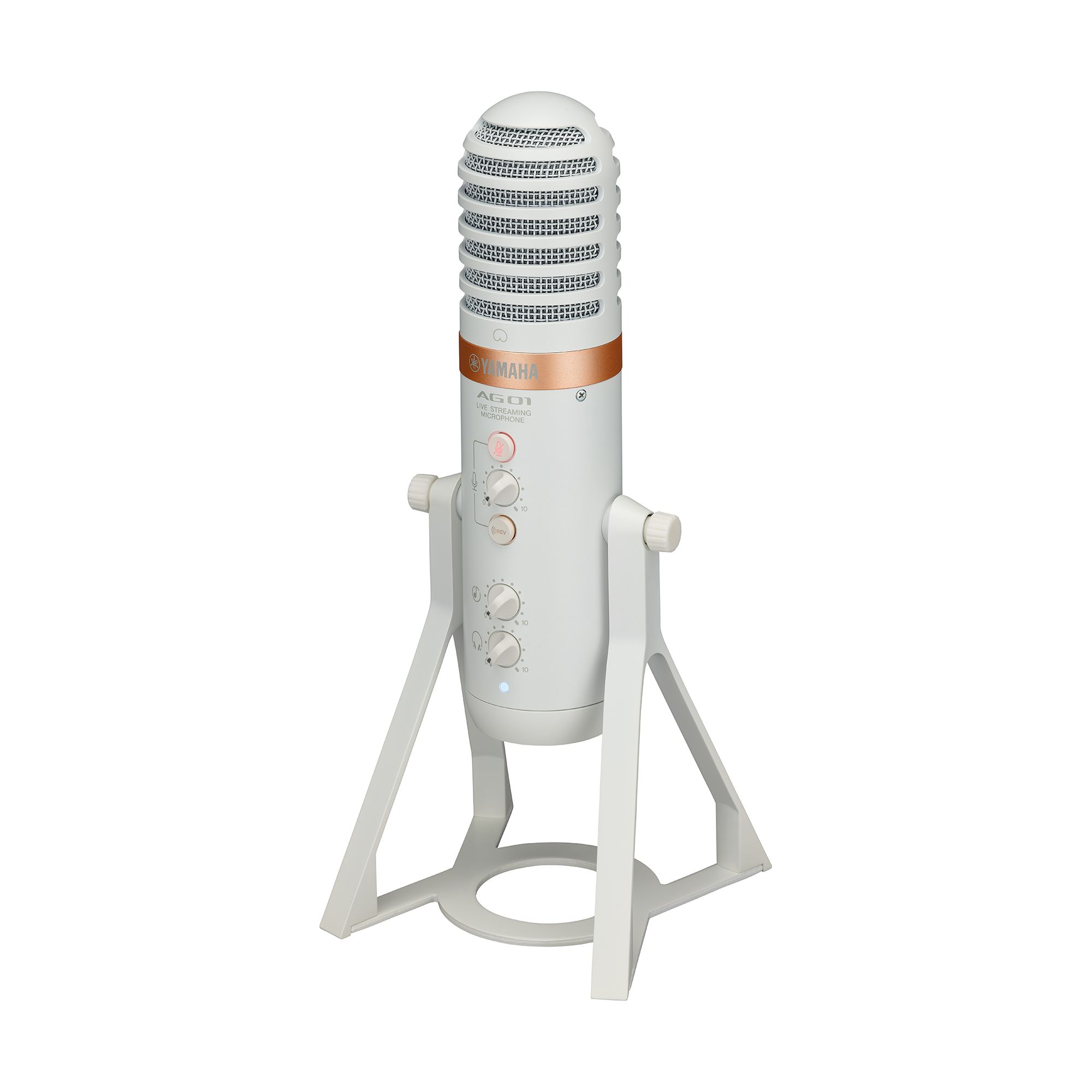 Микрофон YAMAHA AG01 Live Streaming USB Microphone (White) - купить в ...