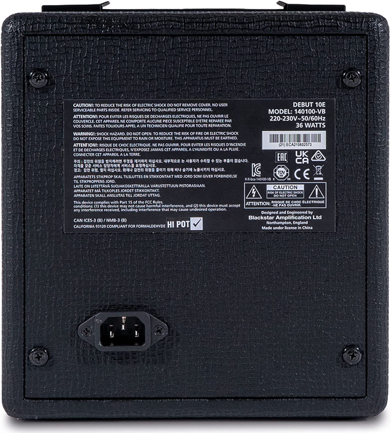 Комбоусилитель Blackstar Debut 10E Black - купить в Одессе, Киеве ...