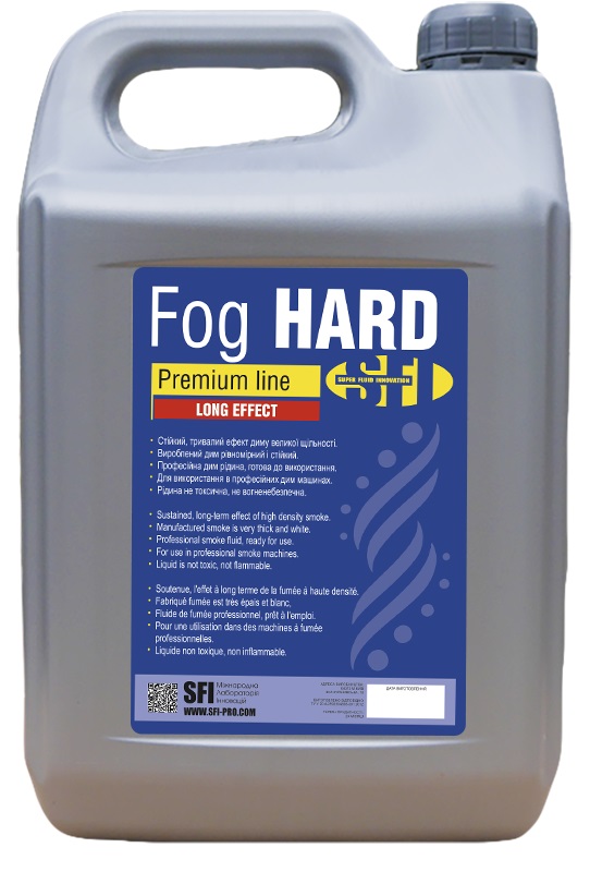Жидкость для дыма SFI Fog Hard Premium - купить в Одессе, Киеве ...