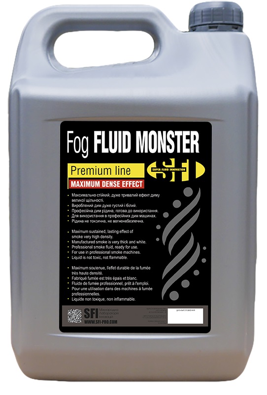 Жидкость для дыма SFI Fog Monster Premium - купить в Одессе, Киеве ...