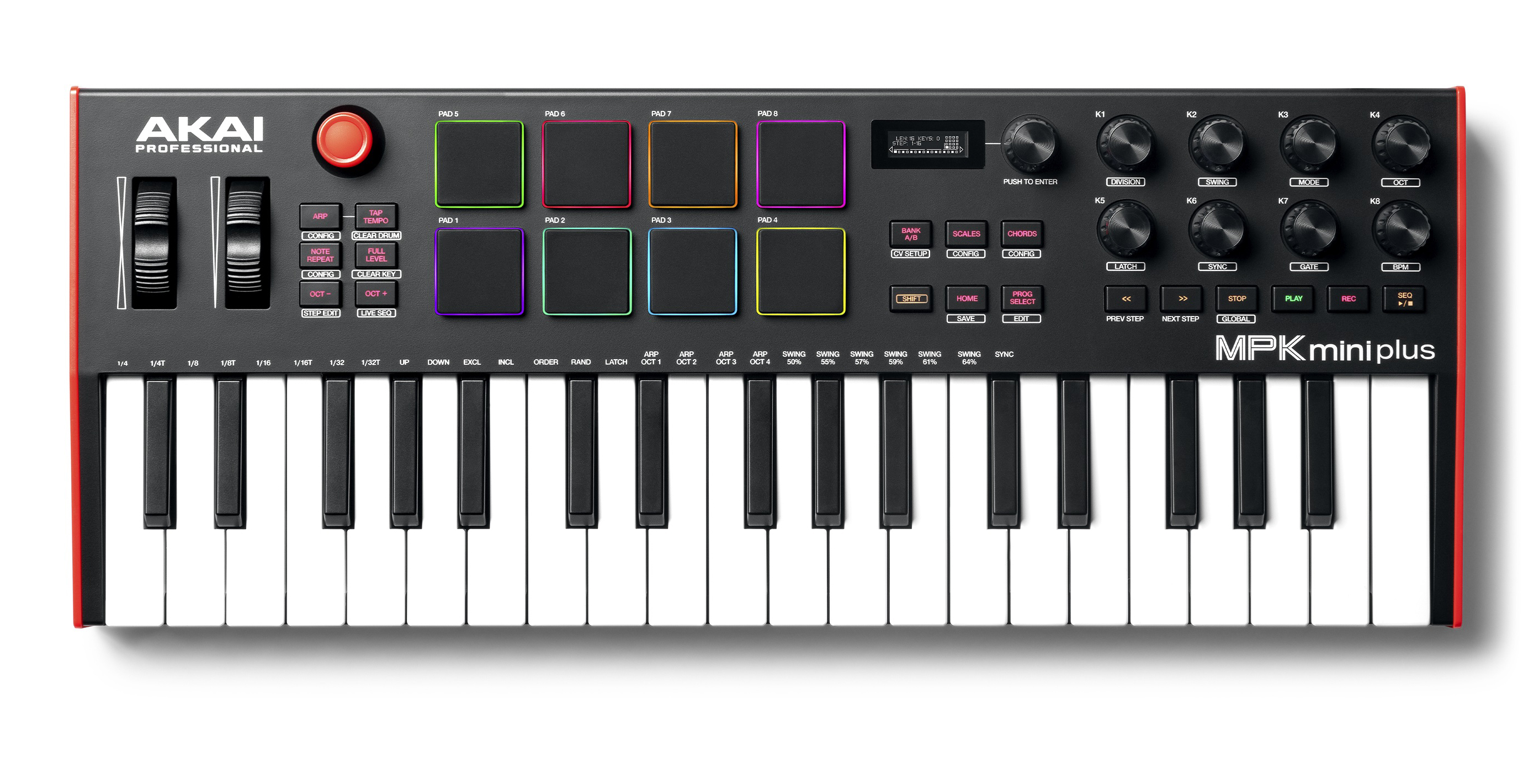 DTM・DAW AKAI MPK mini plus MIDI-клавиатура AKAI MPK MINI PLUS - купить в Одессе, Киеве