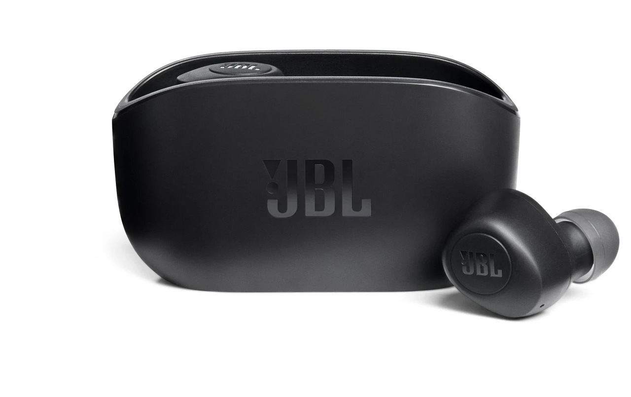 Беспроводные наушники JBL WAVE VIBE 100 TWS (JBLW100TWSBLK) - купить в ...