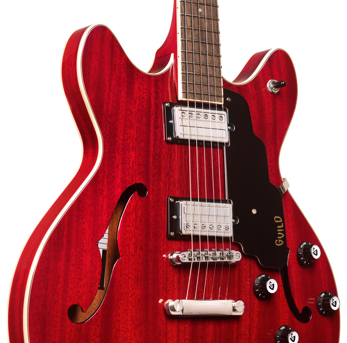 Полуакустическая электрогитара GUILD Starfire I DC (Cherry Red ...